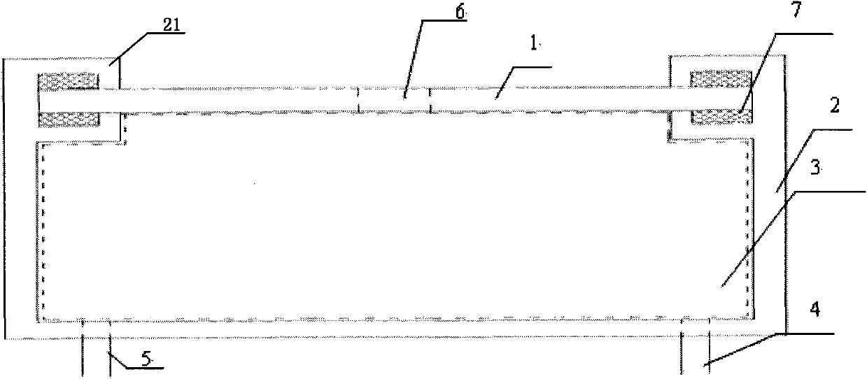 Flexible cooling device of photovoltaic cell