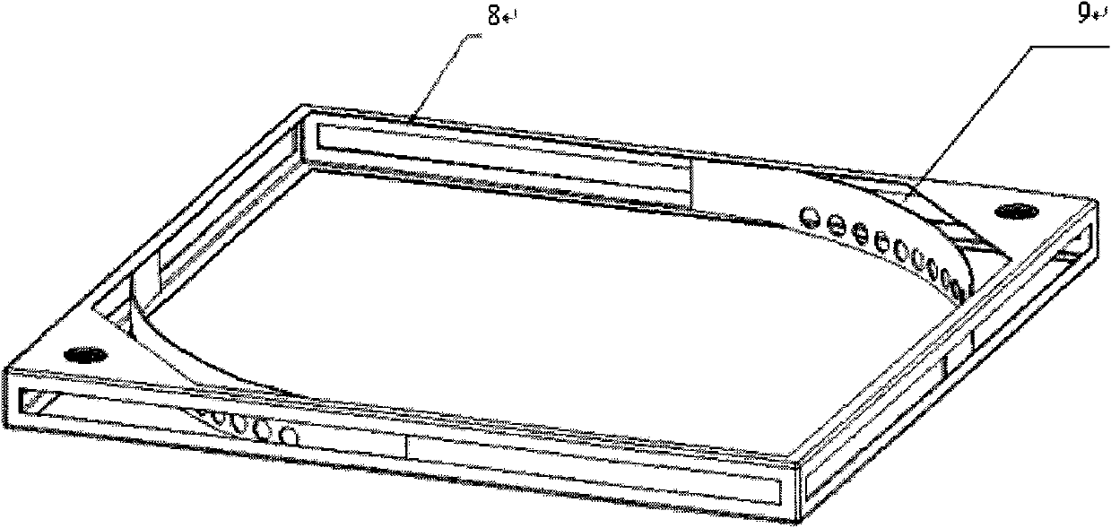 Flexible cooling device of photovoltaic cell