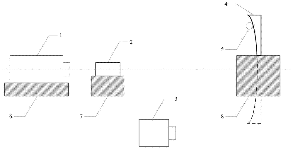 Measuring and calculating method for geometrical parameters of large-caliber off-axis aspheric optical element