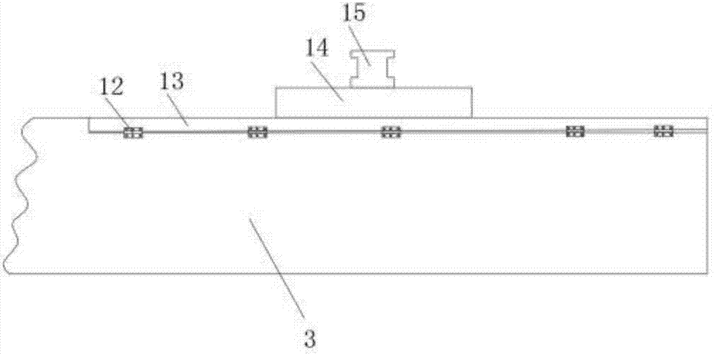 Material conveying device for concrete mixing plant