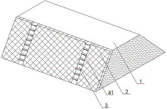 Dike allowing easy passage