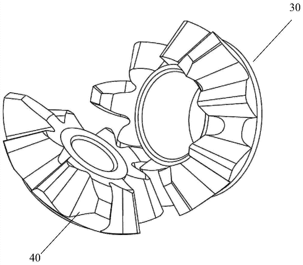 Trident Shaft Type Non-Bevel Gear Limited Slip Differential