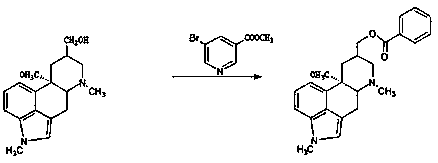 Synthetic method of nicergoline