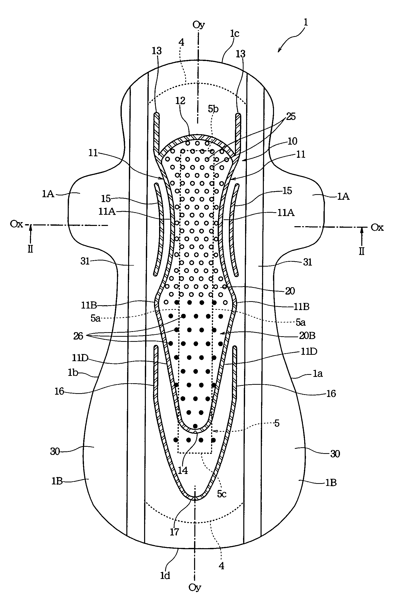 Elongated absorbent article