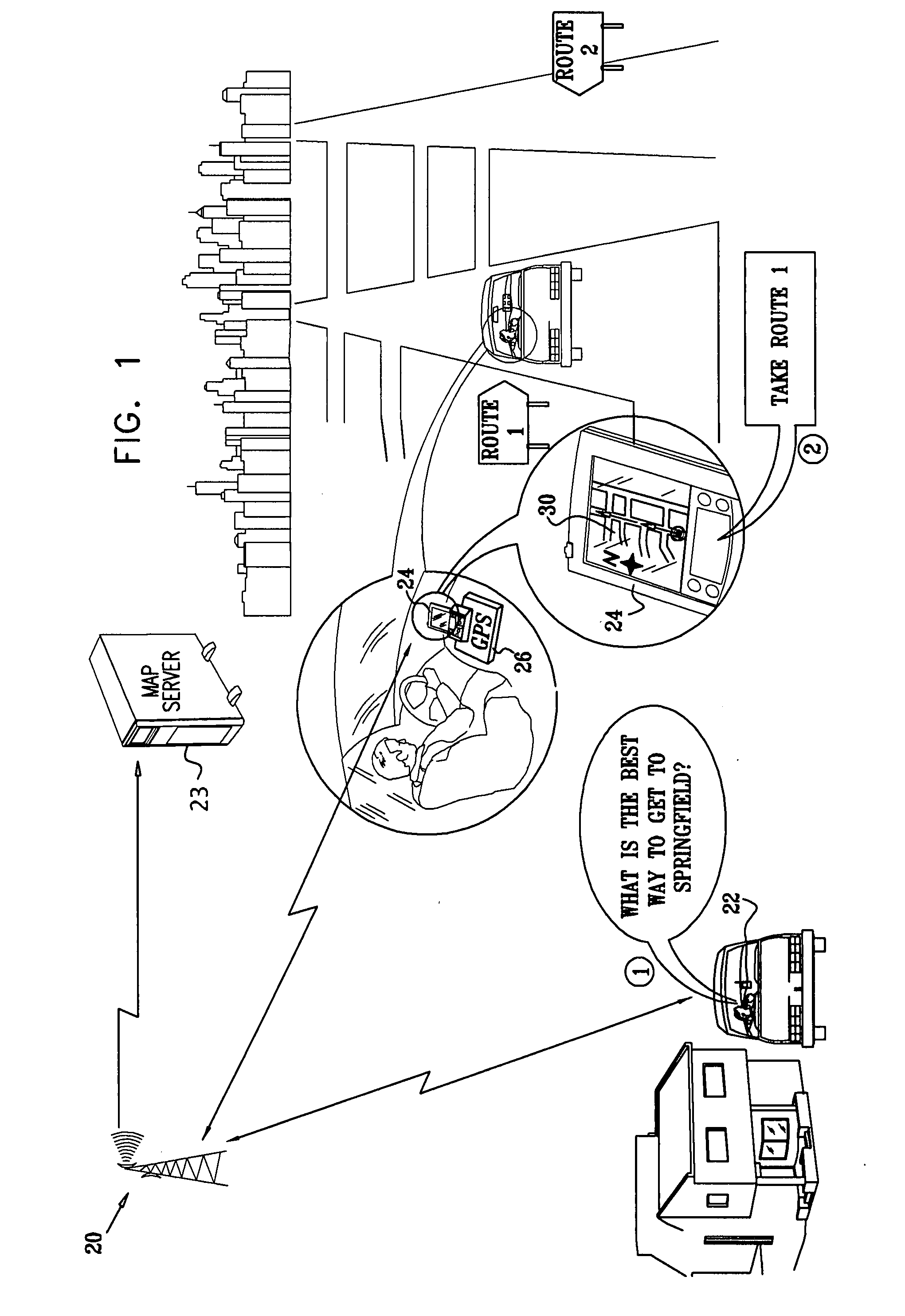 Corridor mapping with alternative routes