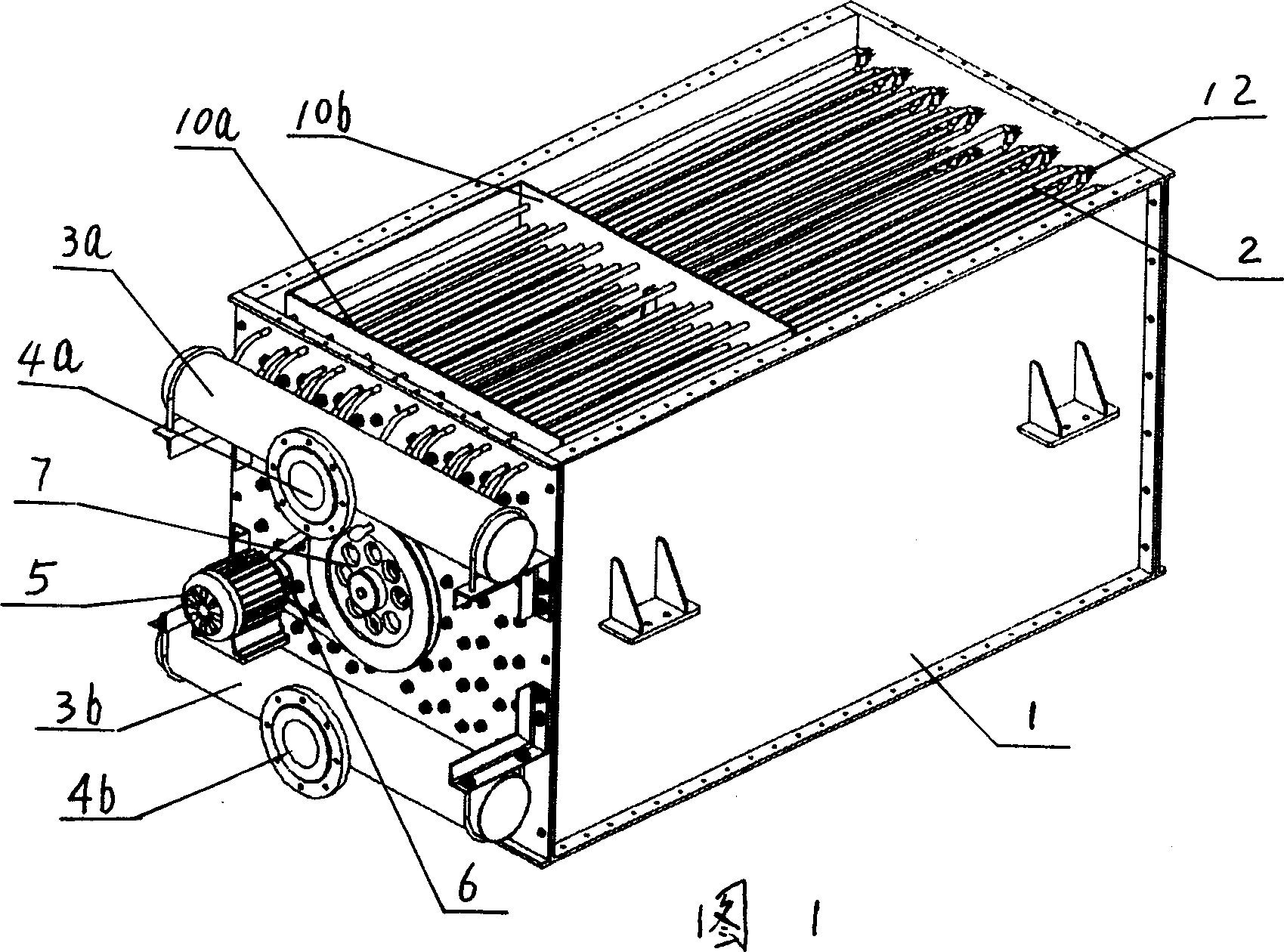 Ash-scraping waste-heat-recovering coal-saving device