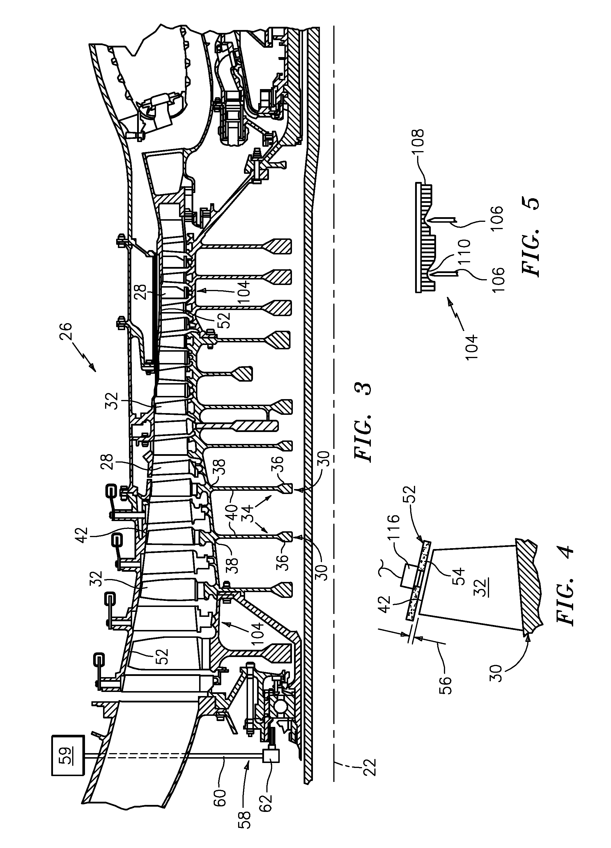 Gas turbine engine blade tip clearance apparatus and method