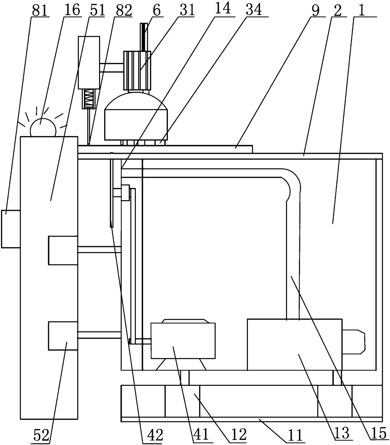 Equipment and control method for automatically feeding, broaching grooves and drawing lines