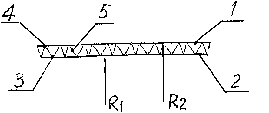 Spherical netted shell combined structure