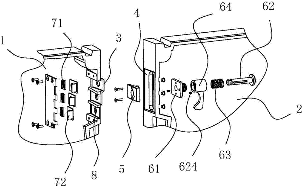 LED (light emitting diode) screen splicing structure and LED screen