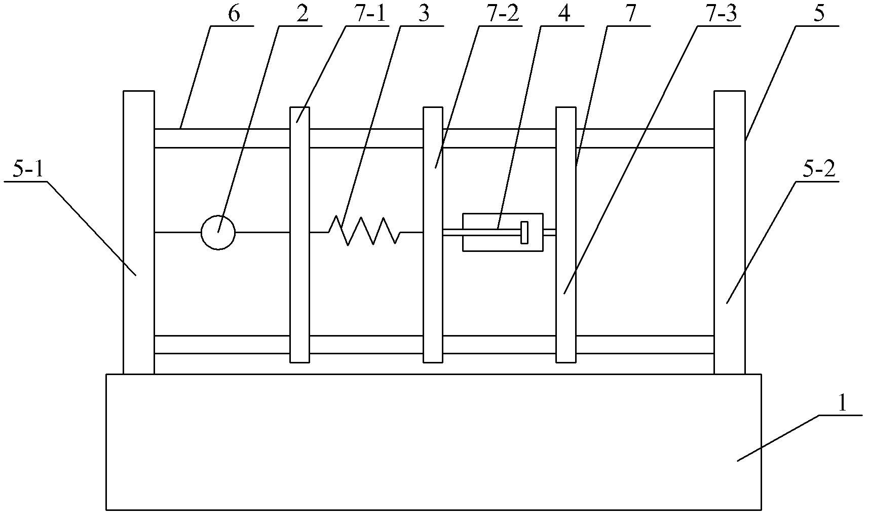 Measurement device of polymer viscoelastic model and measurement method of model element parameters