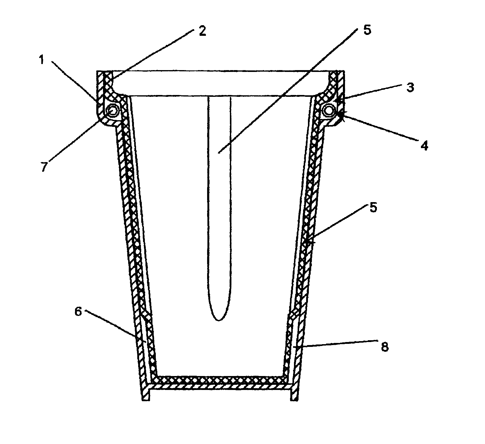 Luminous container