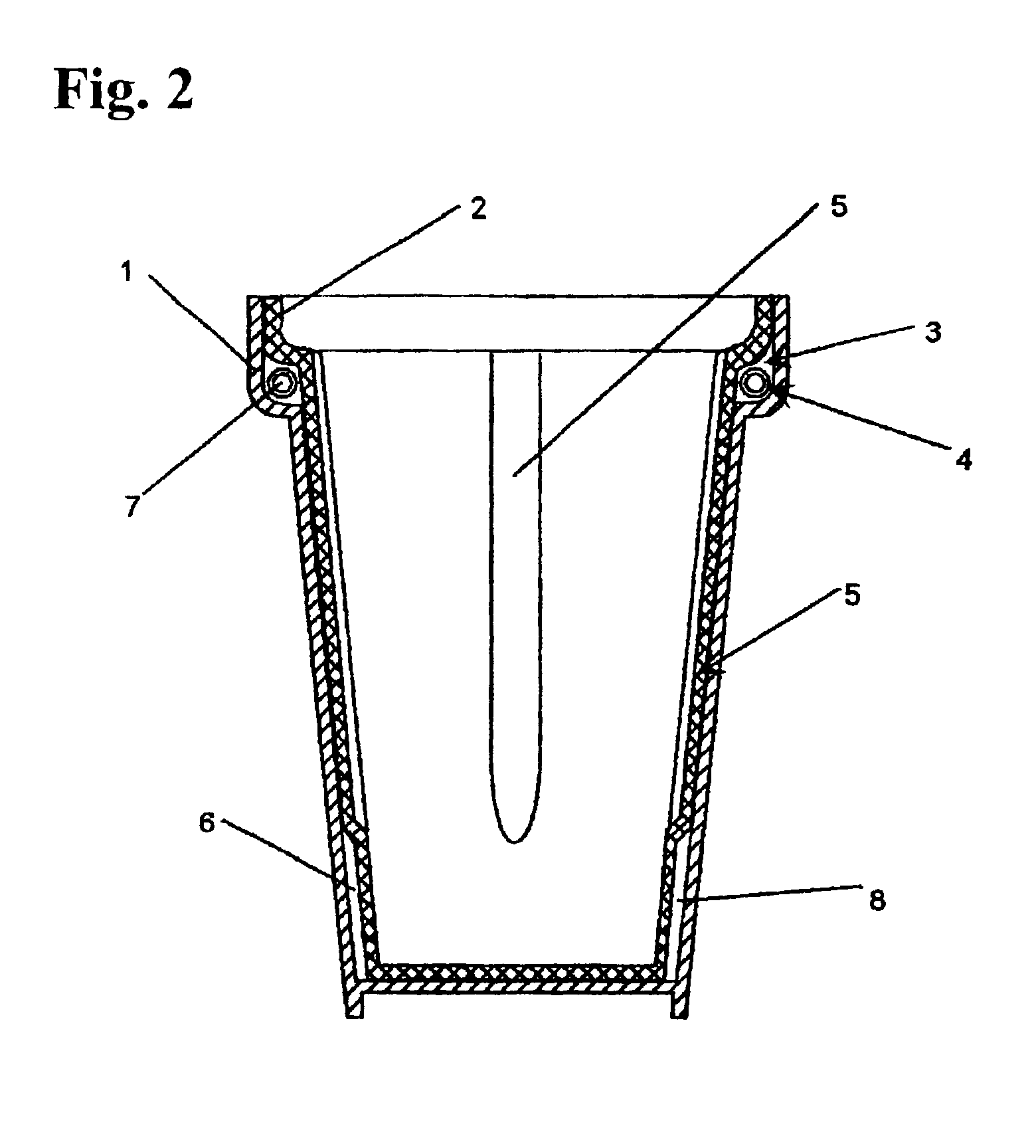 Luminous container