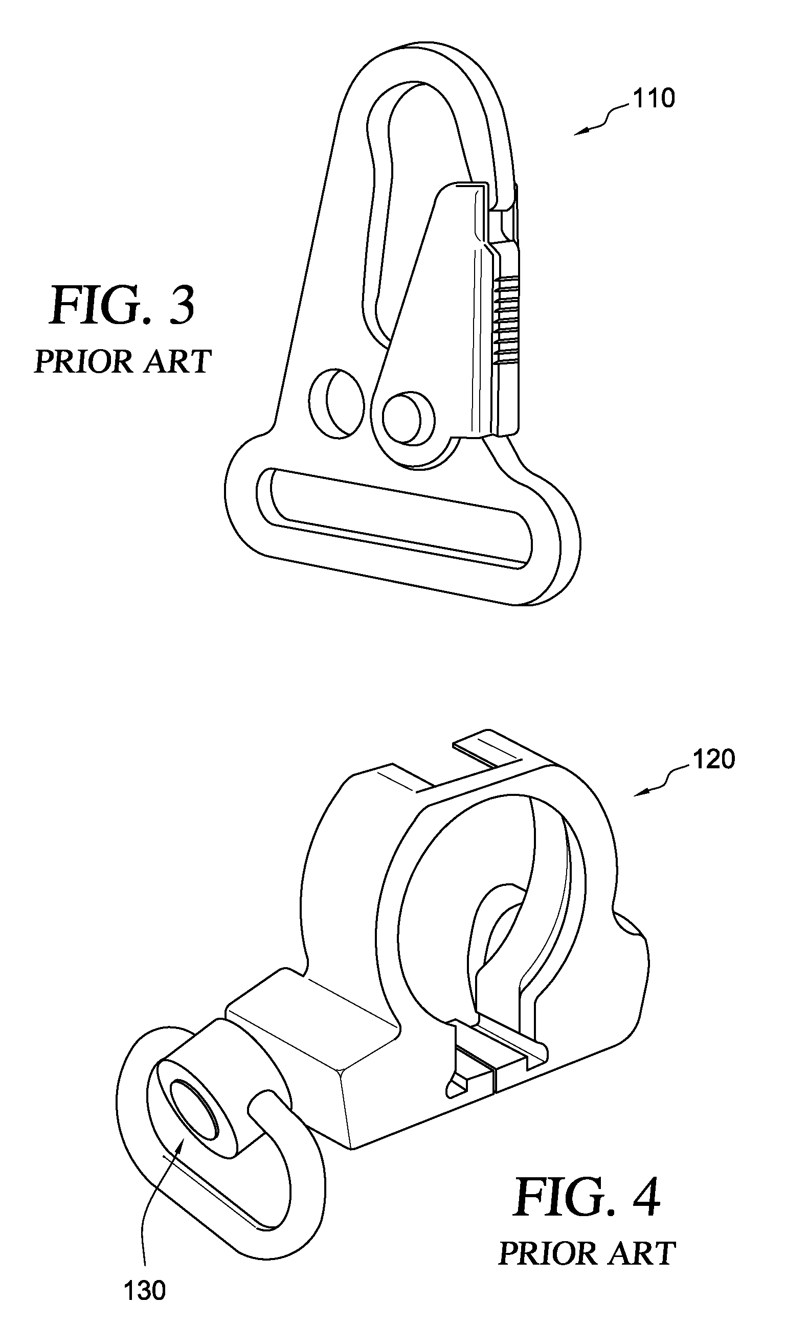 Loop-shaped Sling Adapter for use on Buffer Tube Assembly or Rifle Stock