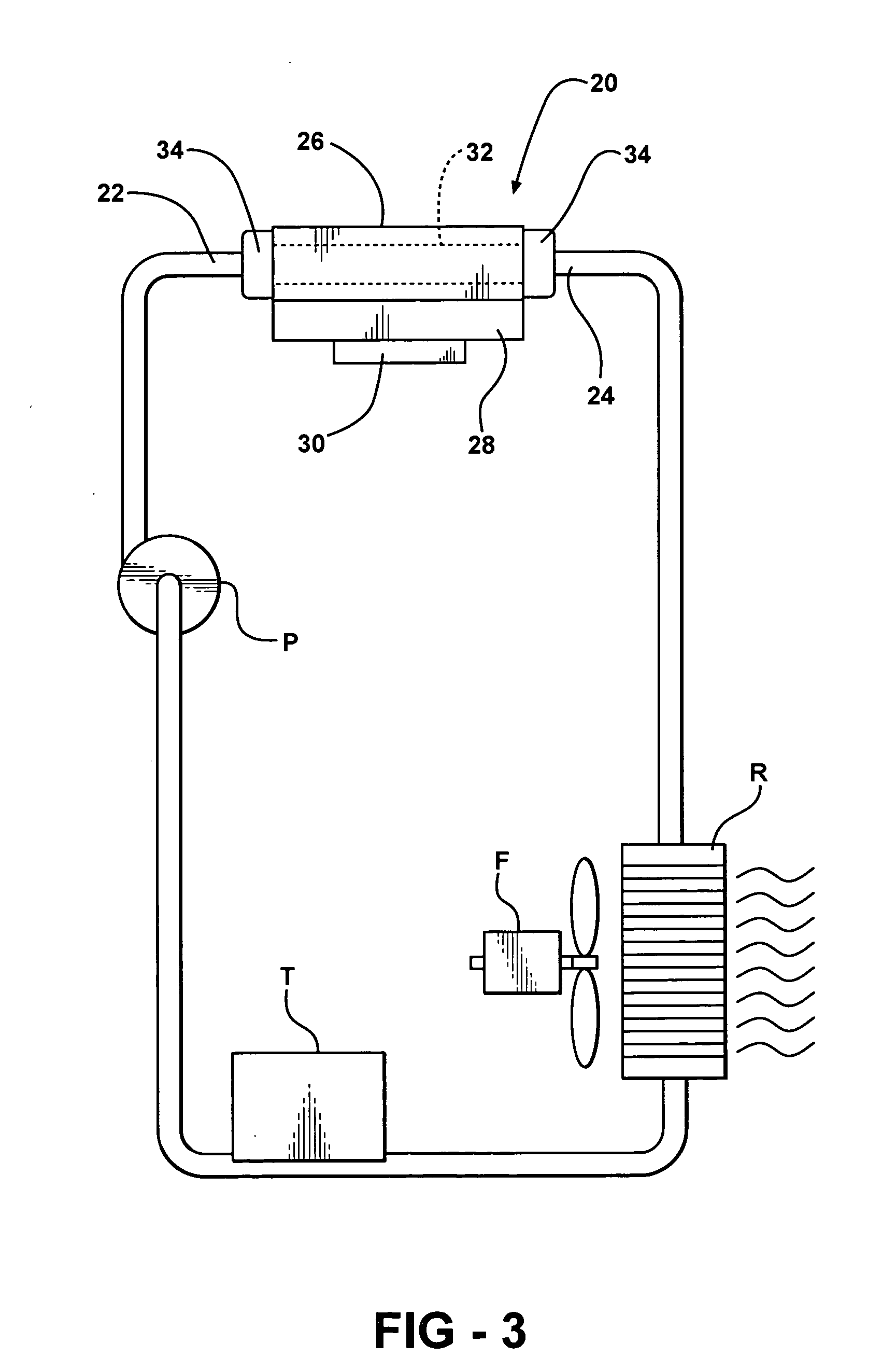 Liquid cooled thermosiphon with flexible coolant tubes