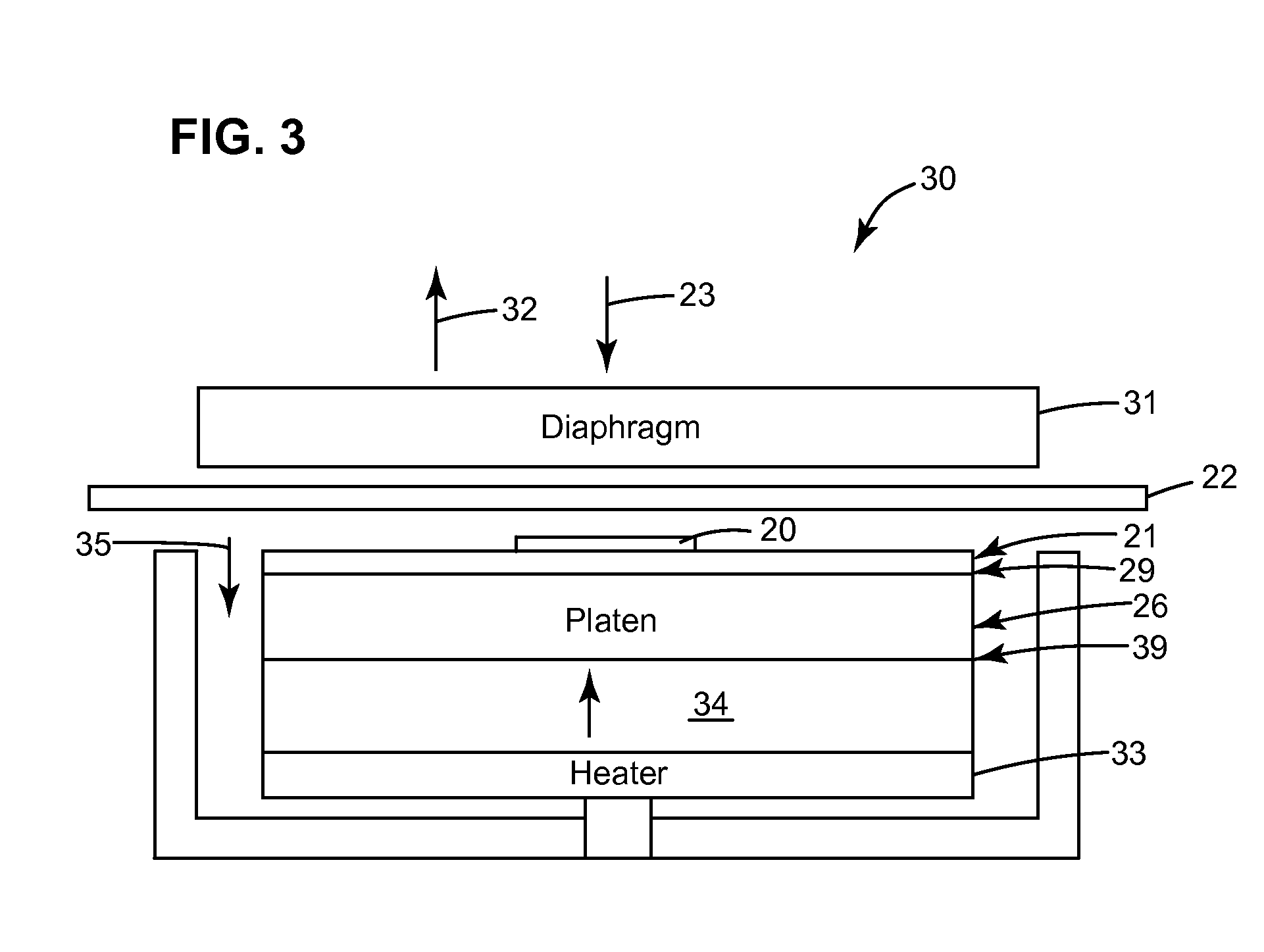 Large area hermetic encapsulation of an optoelectronic device using vacuum lamination