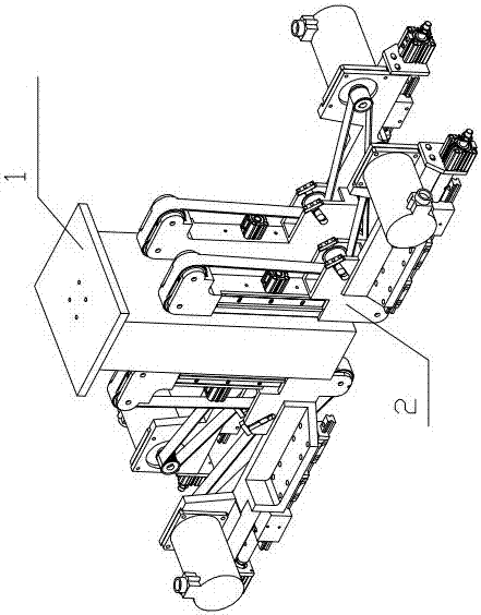 Three-dimensional bag demoulding device and forming demoulding method for three-dimensional bag