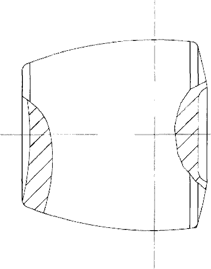 Bearing roller for rolling mill