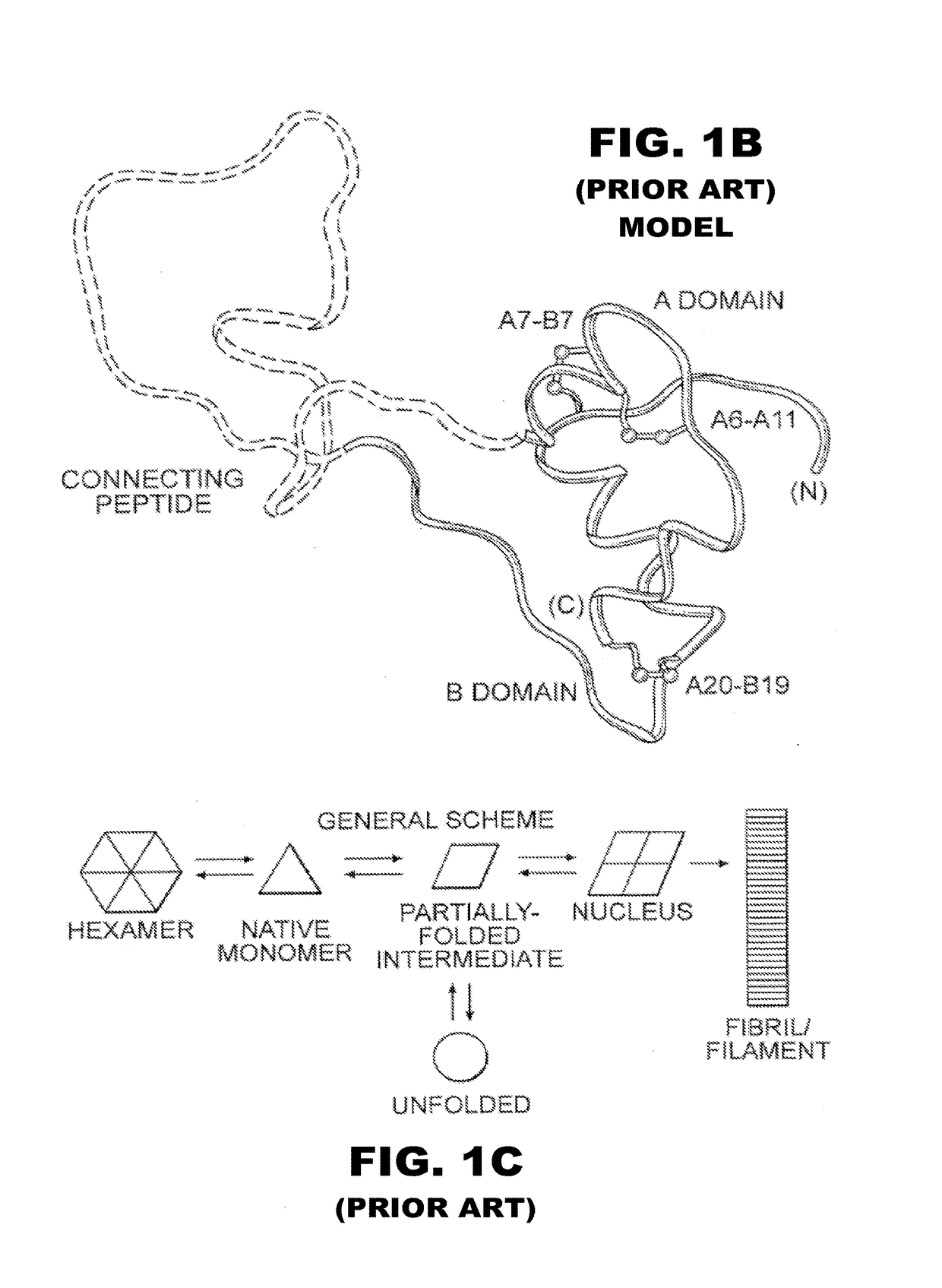 Long-acting insulin analogue preparations in insoluble and crystalline forms