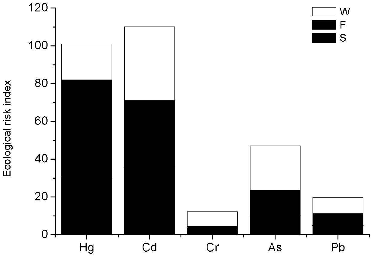 Modeling method of heavy metal optimal control pollutant screening model based on river ecosystem