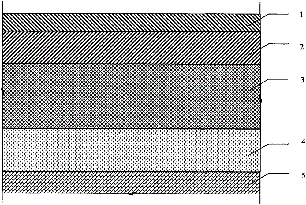 Mixed material for permeable floor and construction method thereof