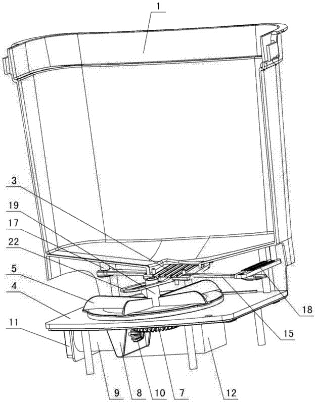 Backpack type electric fertilizer applicator