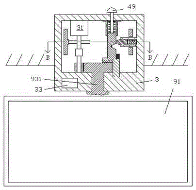 Computer display device assembly with alarming device and capable of preventing power outage