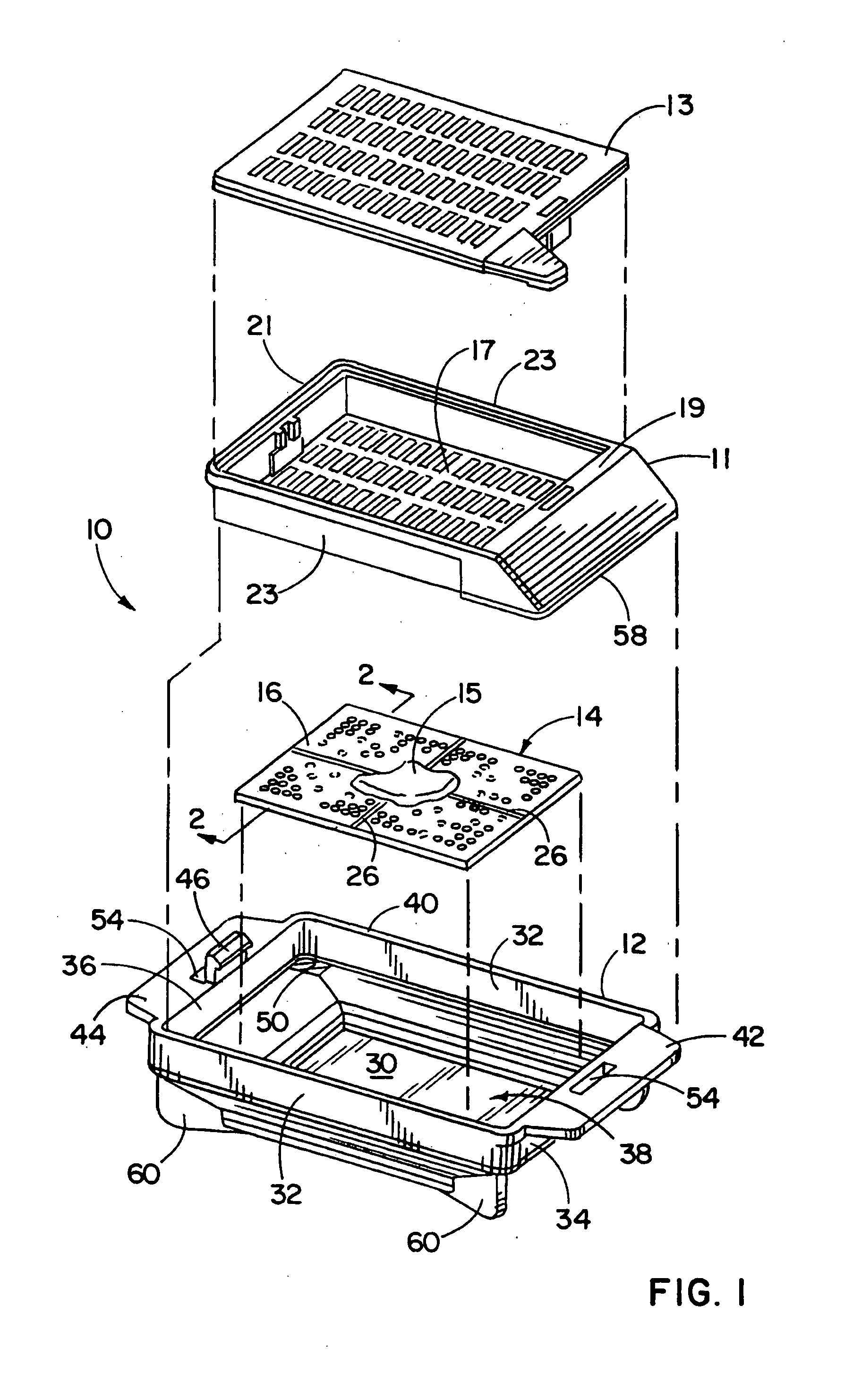 Apparatus and method for in situ processing of a tissue specimen