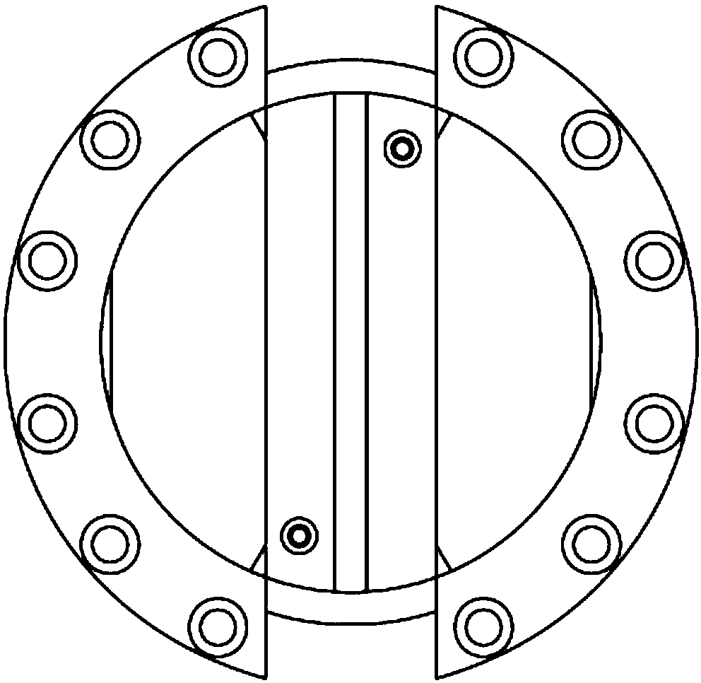 Punching machine trolley lifting and clamping mechanism