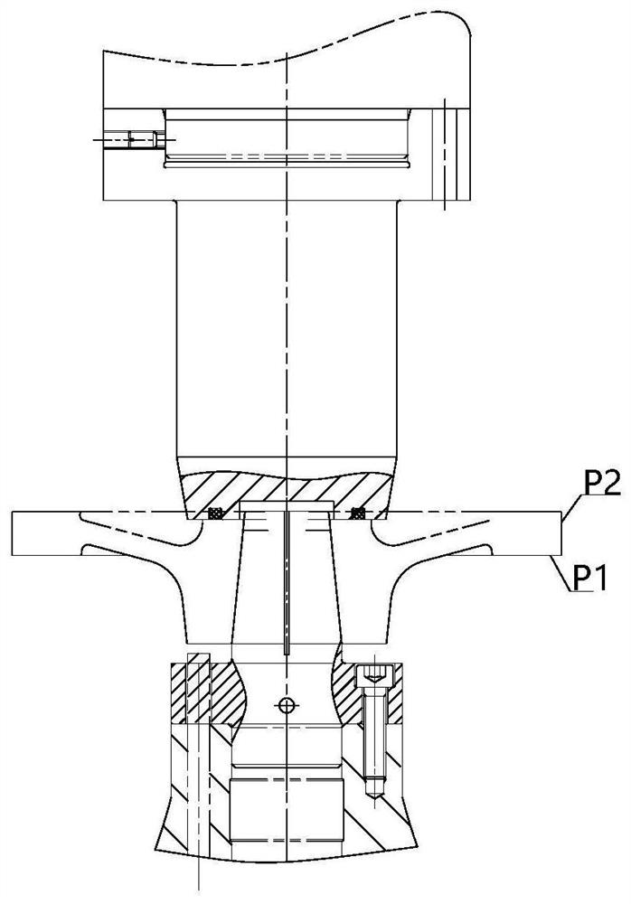 Gear grinding fixture for bevel gear