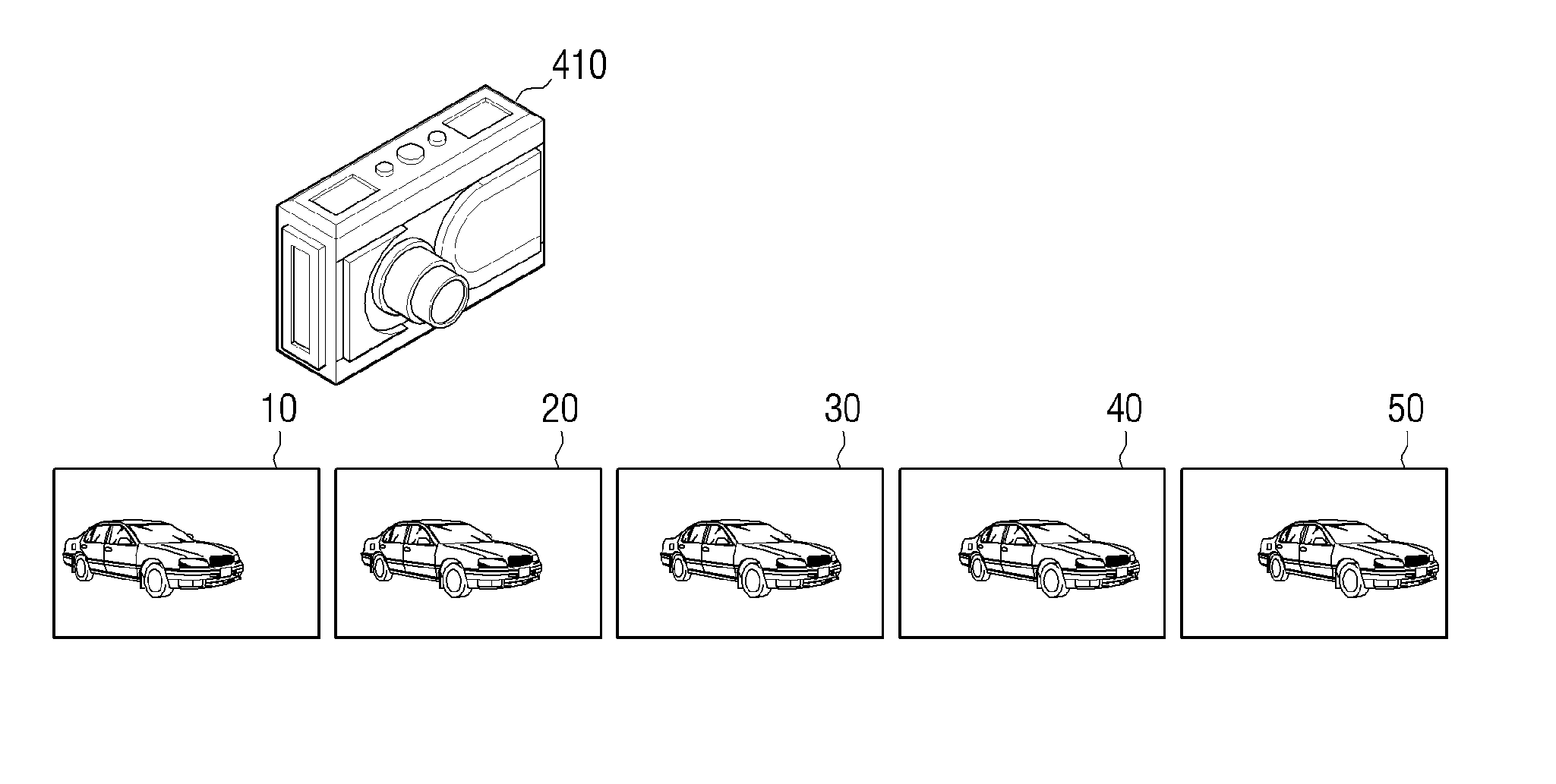 Apparatus and method to photograph an image