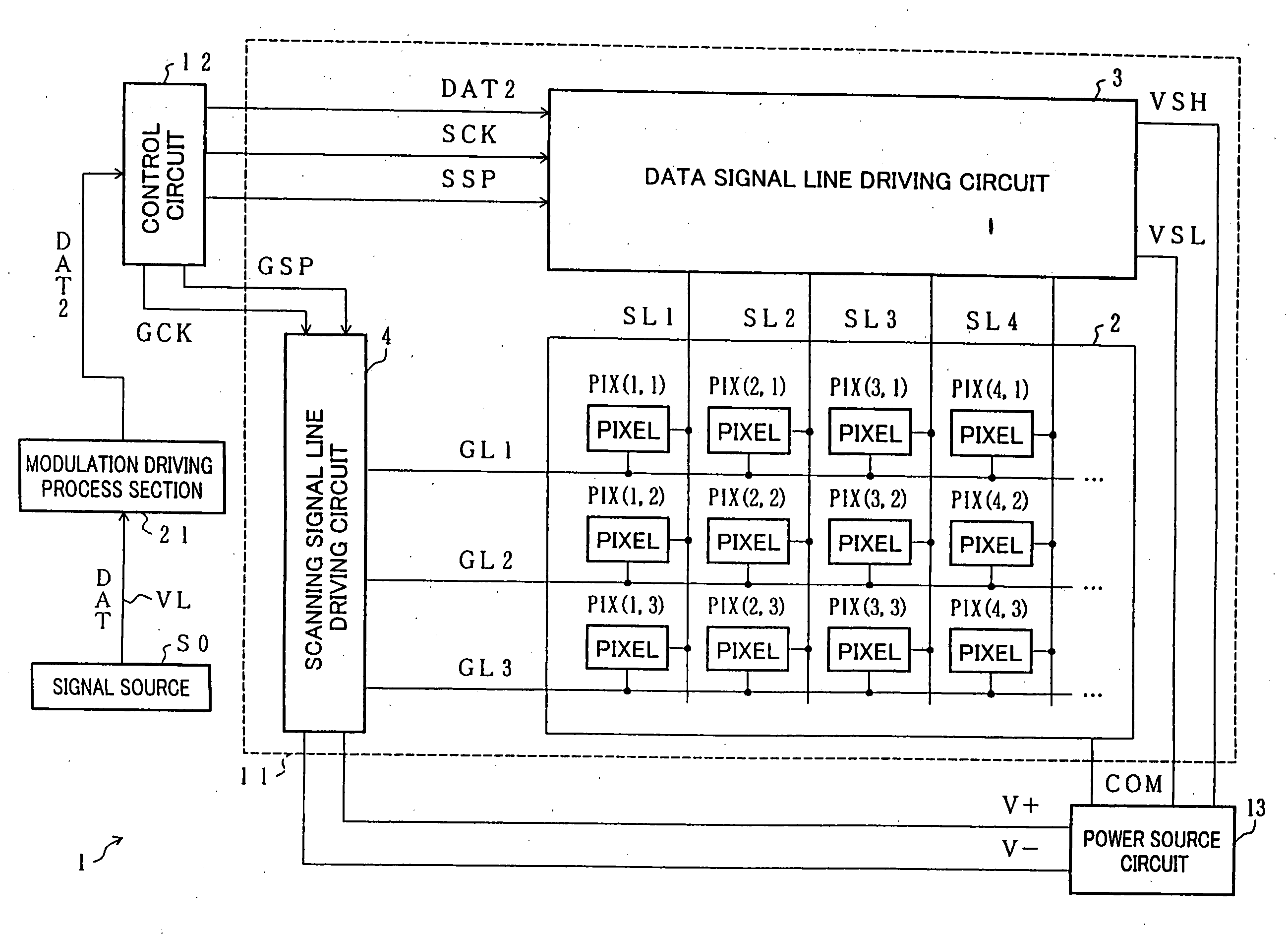 Driving method of liquid crystal display apparatus, driving apparatus of liquid crystal display apparatus, and program thereof