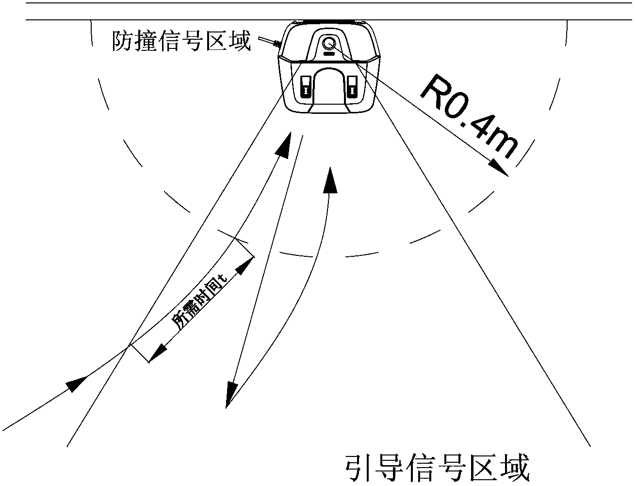 Method for optimizing butt-joint position of robot type dust collector in charging and returning process