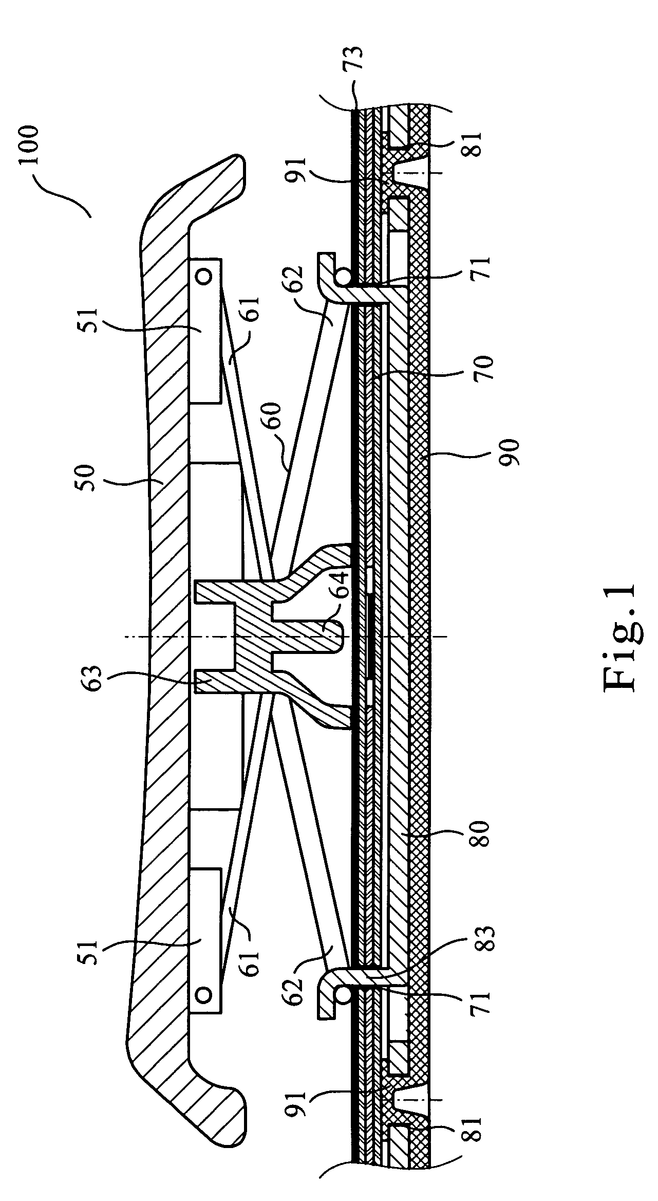 Waterproof keyboard