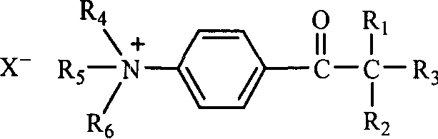 Photosensitive quaternary ammonium salt and its preparation method and use