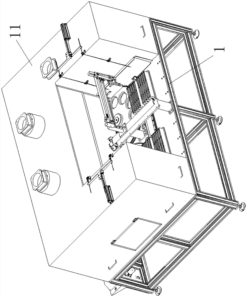 A pretreatment device and pretreatment method before bracket bonding