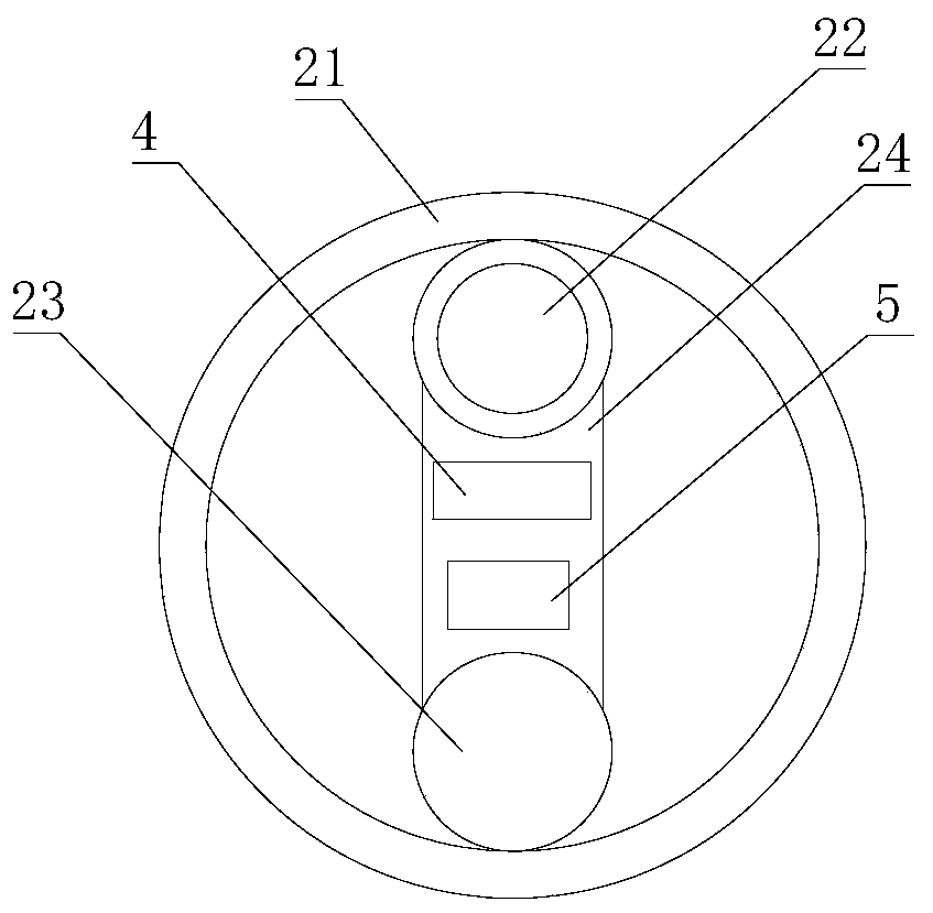 Partial discharge detection system of medium-voltage cable