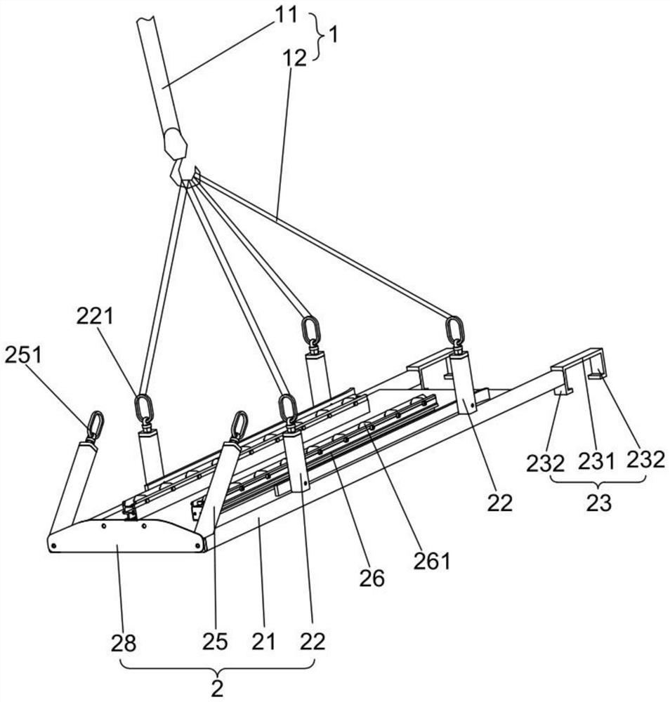 Converter valve power module replacing device