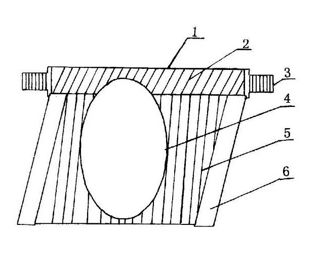 Automobile front wheel flat tire protection device