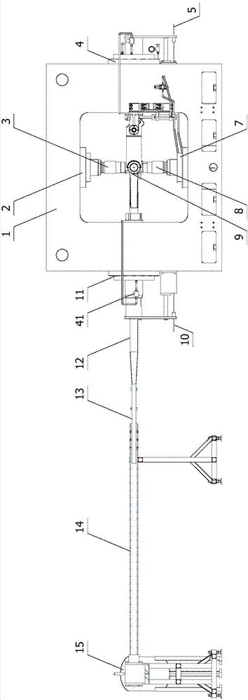 Hopkinson pressure bar-based true triaxial dynamic-static coupling loading and unloading test system