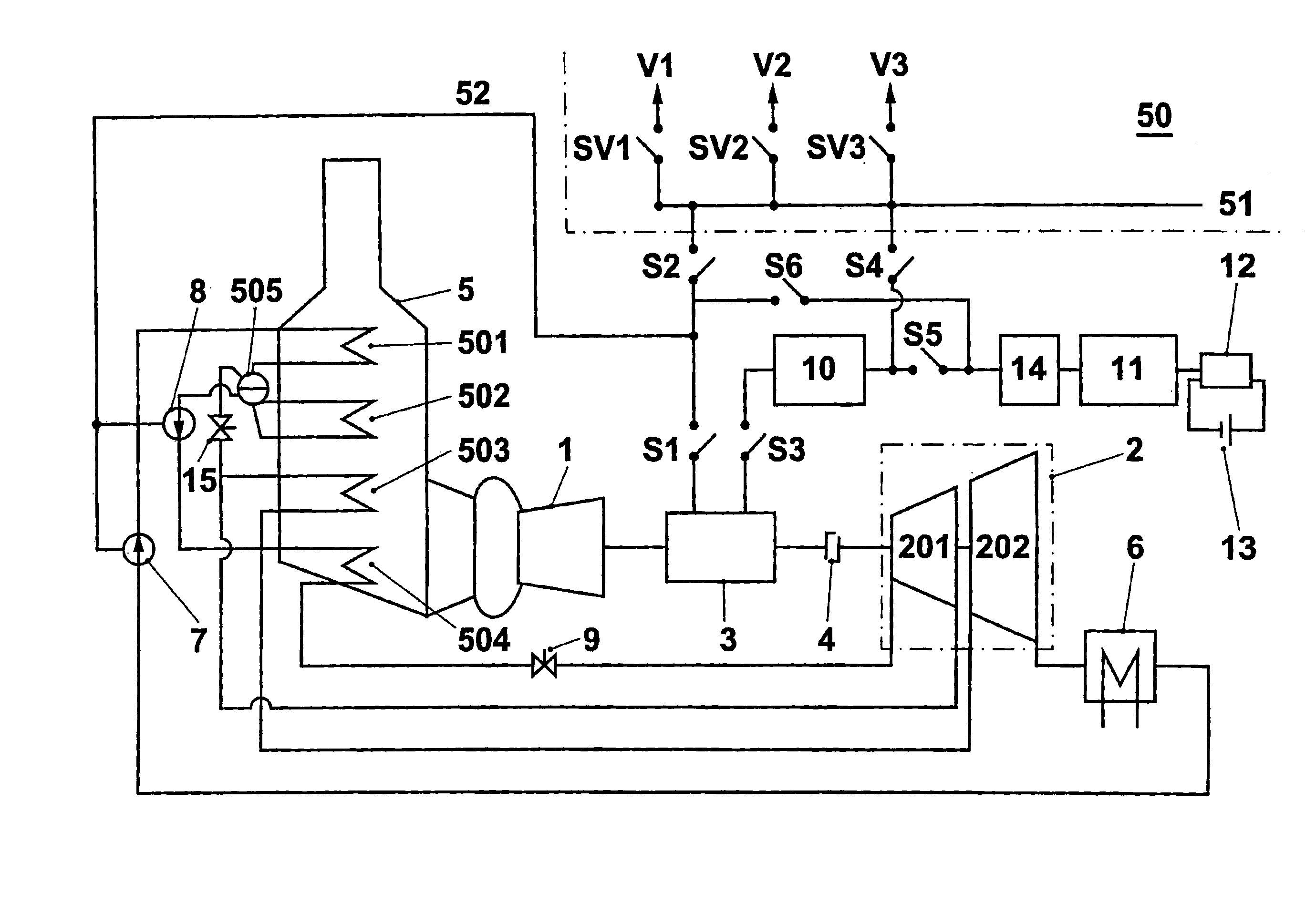 Method for starting up and loading a combined power plant