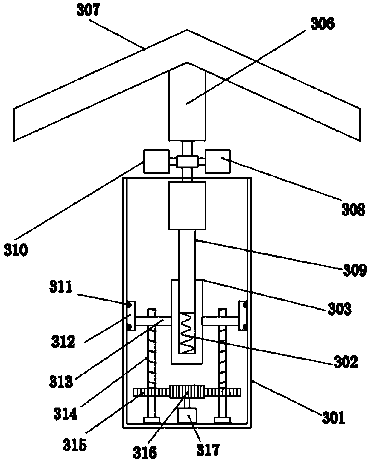 Omnibearing monitoring, recording and correcting system for unsafe behaviors of building construction