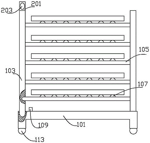 Wood drying frame