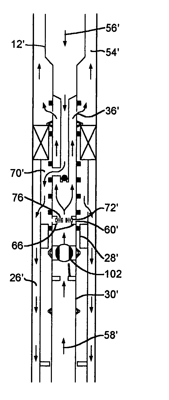 Gravel pack crossover tool with single position multi-function capability