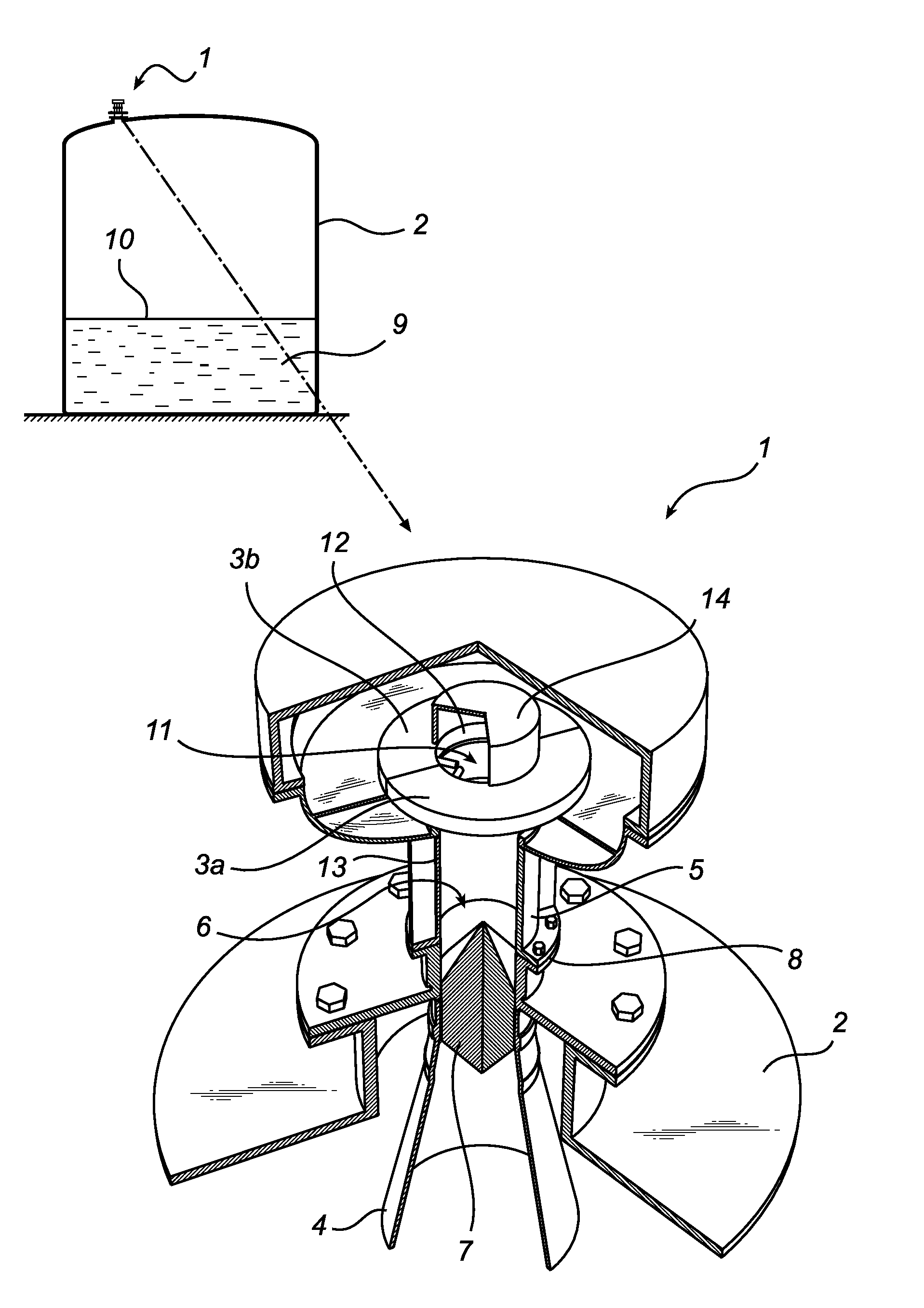 Multi-channel radar level gauge system