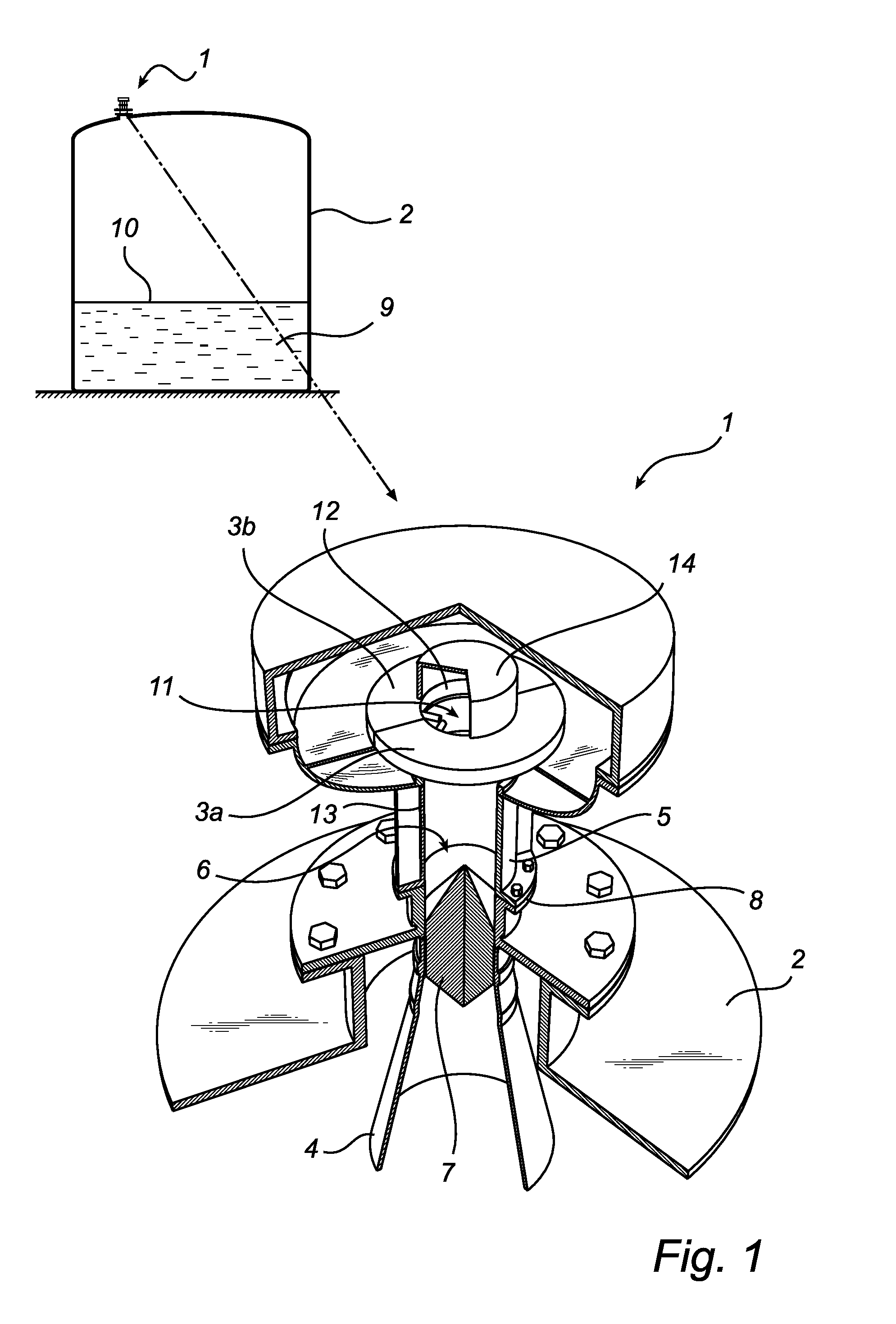 Multi-channel radar level gauge system