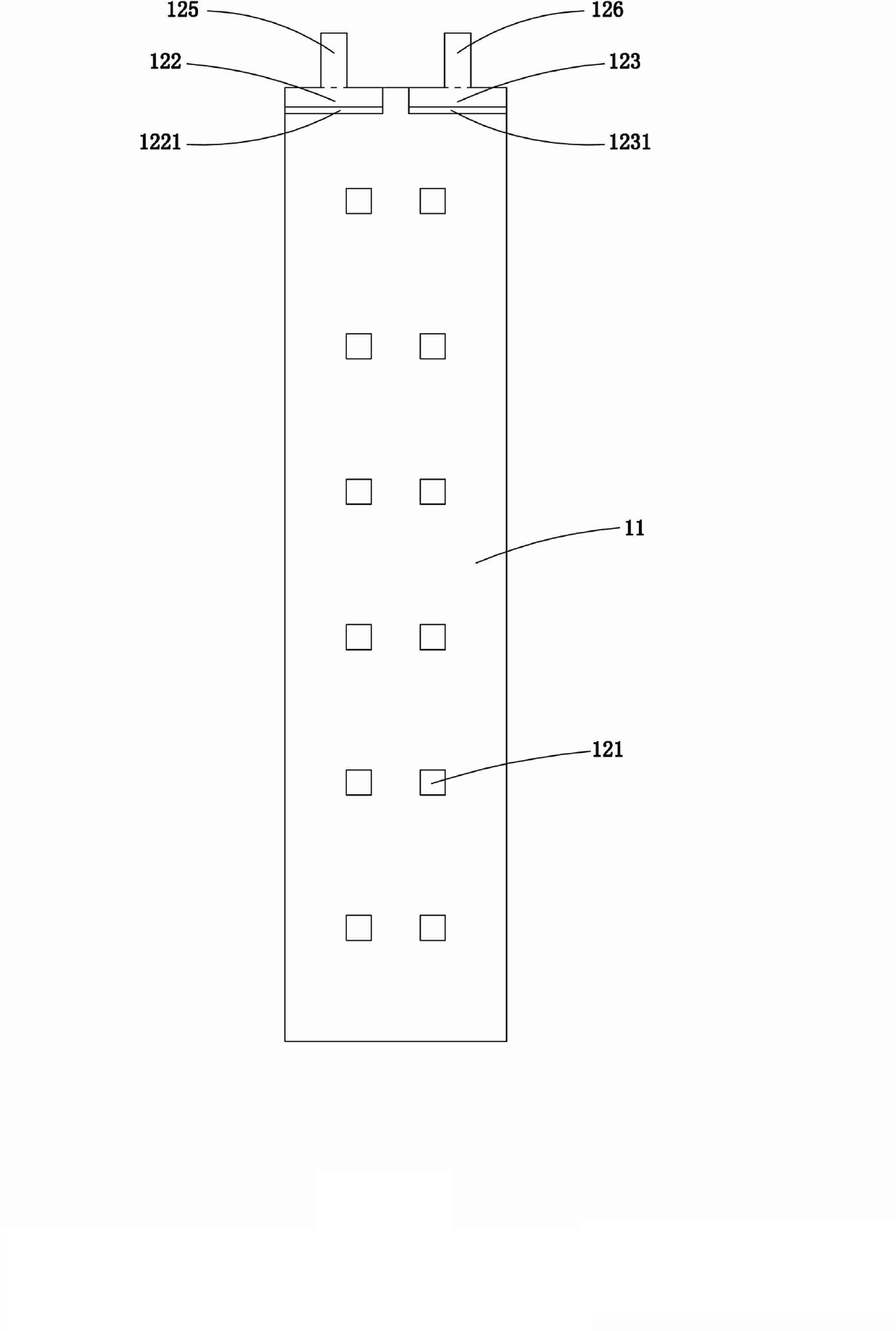 Light emitting diode light source structure