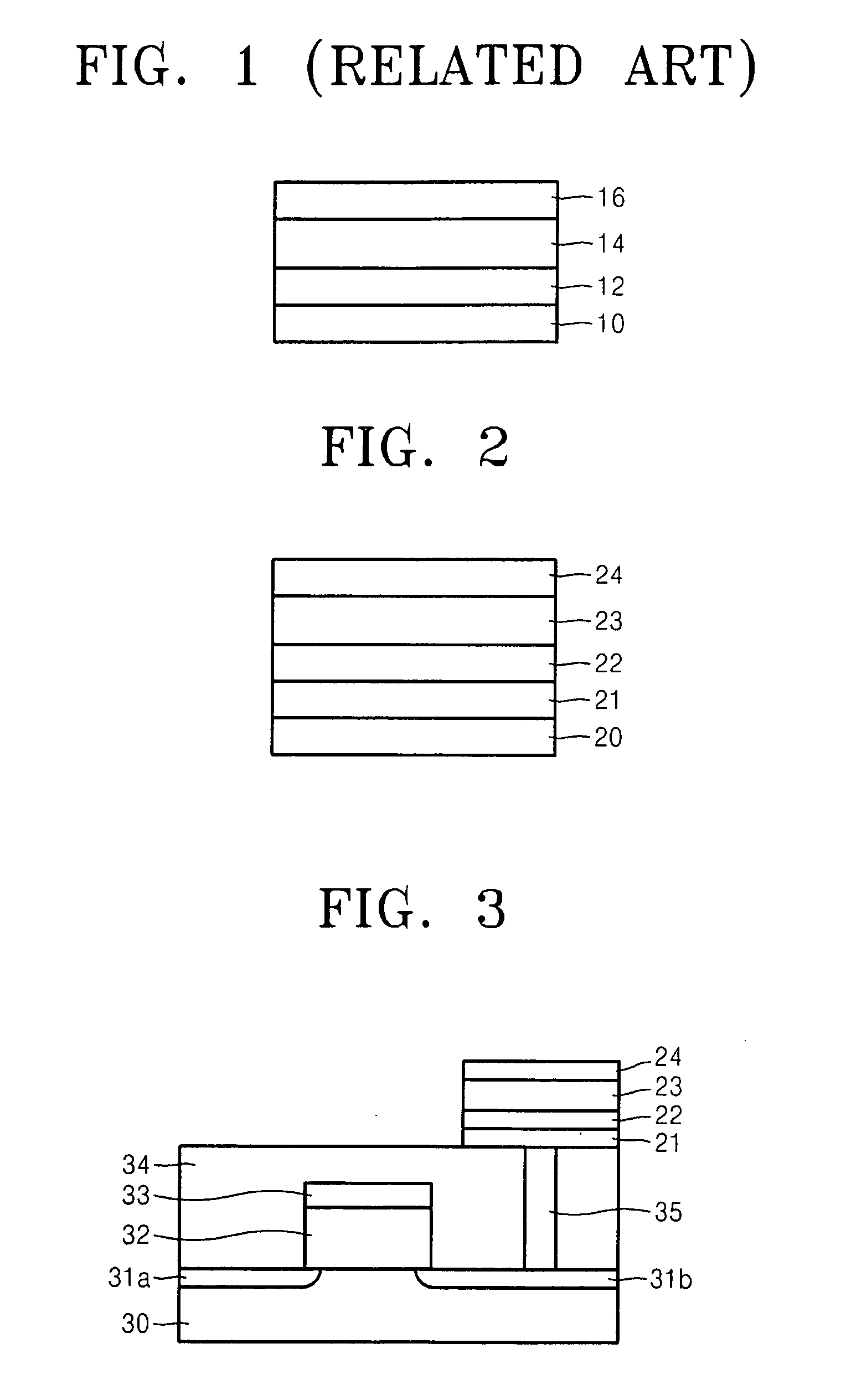 Electrode structure having at least two oxide layers and non-volatile memory device having the same