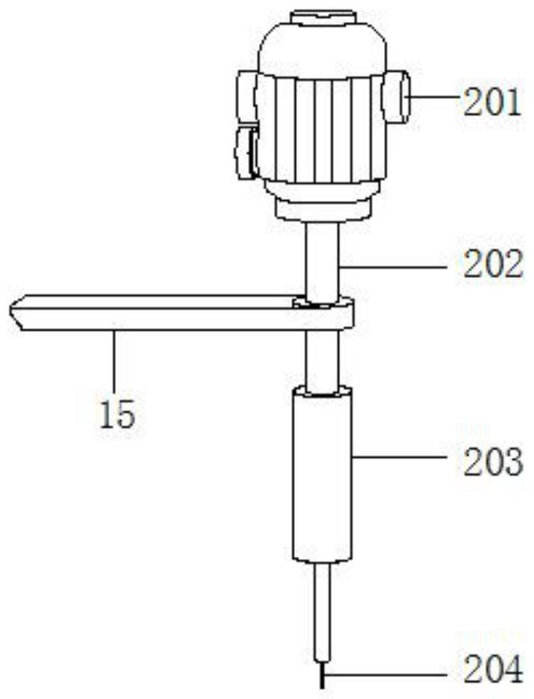 Multifunctional punching device for motor production and machining