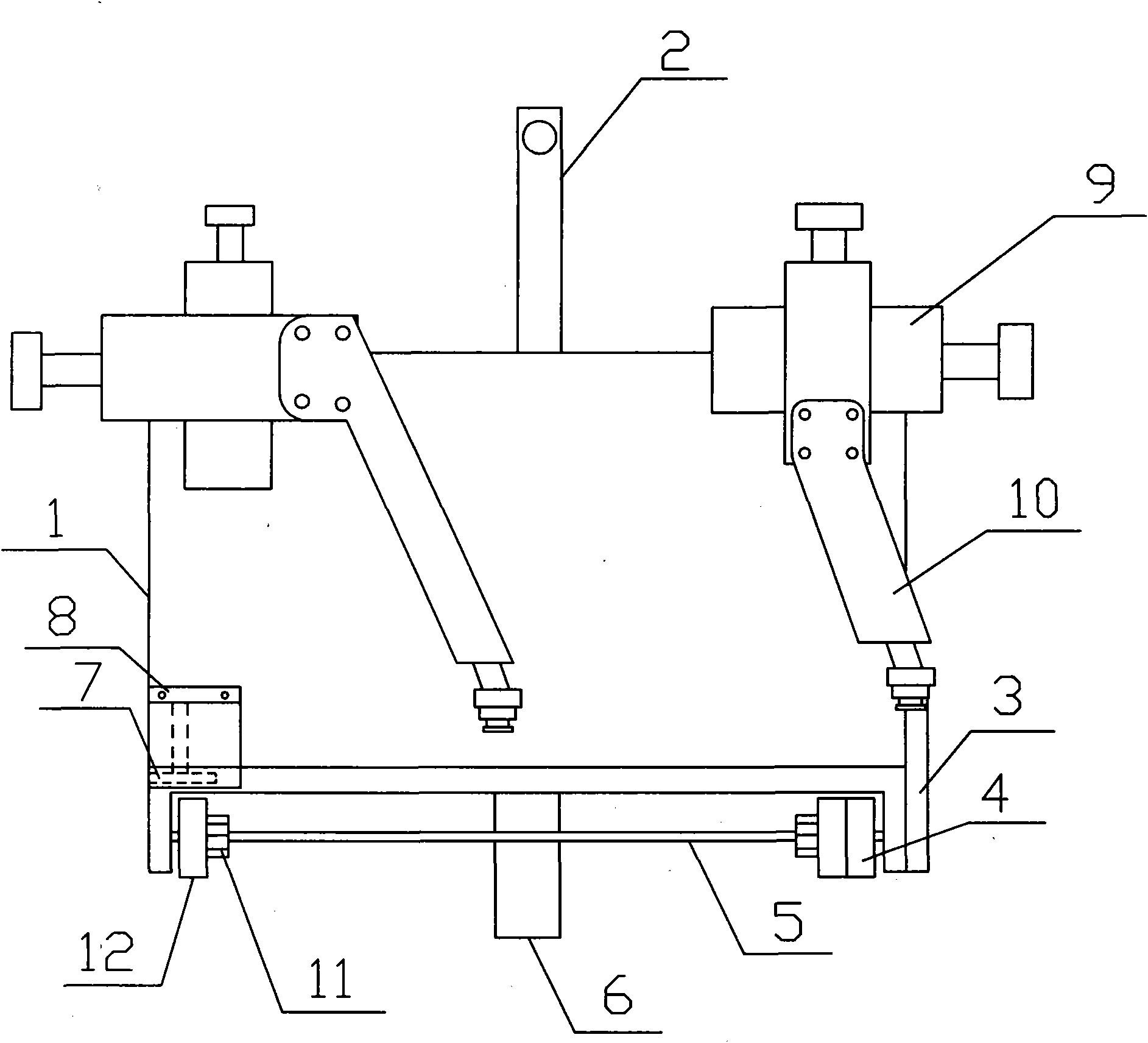 Special angle welder for welding rubber channel